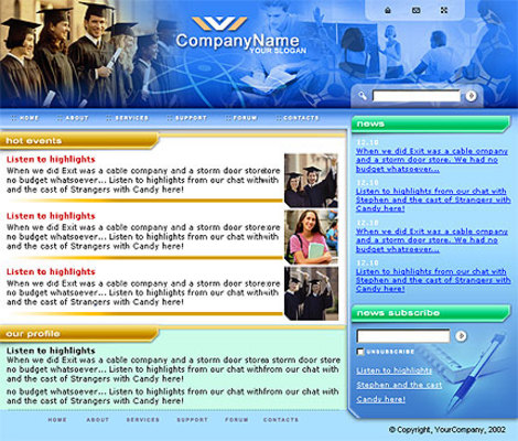 Product picture School & Educational Website Template