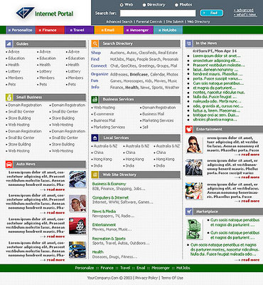 Product picture Viral - Sticky Business Homepage Website Template