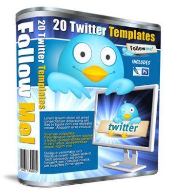 Product picture 20 Hot Abstract Twitter Profile Background Templates