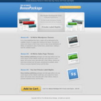 Product picture 10 Wordpress Templates & 10 Sales Page Templates